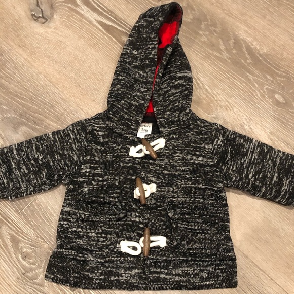 Carters Newborn 3 Piece Outfit (+ add’l jacket bonus!!!!) - Picture 6 of 8